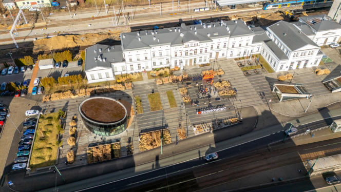 Przebudowa linii kolejowej E65 w Sosnowcu, remonty wiaduktów, dworca, peronów