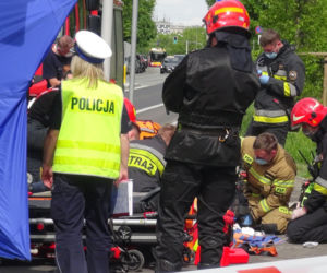 Makabryczny wypadek na Woli