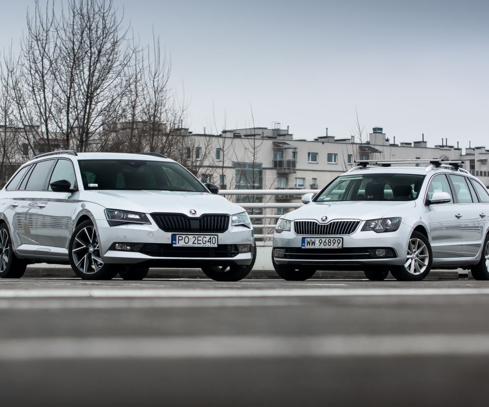 Skoda Superb Combi 2.0 TDI: dwie generacji dużego kombi segmentu D