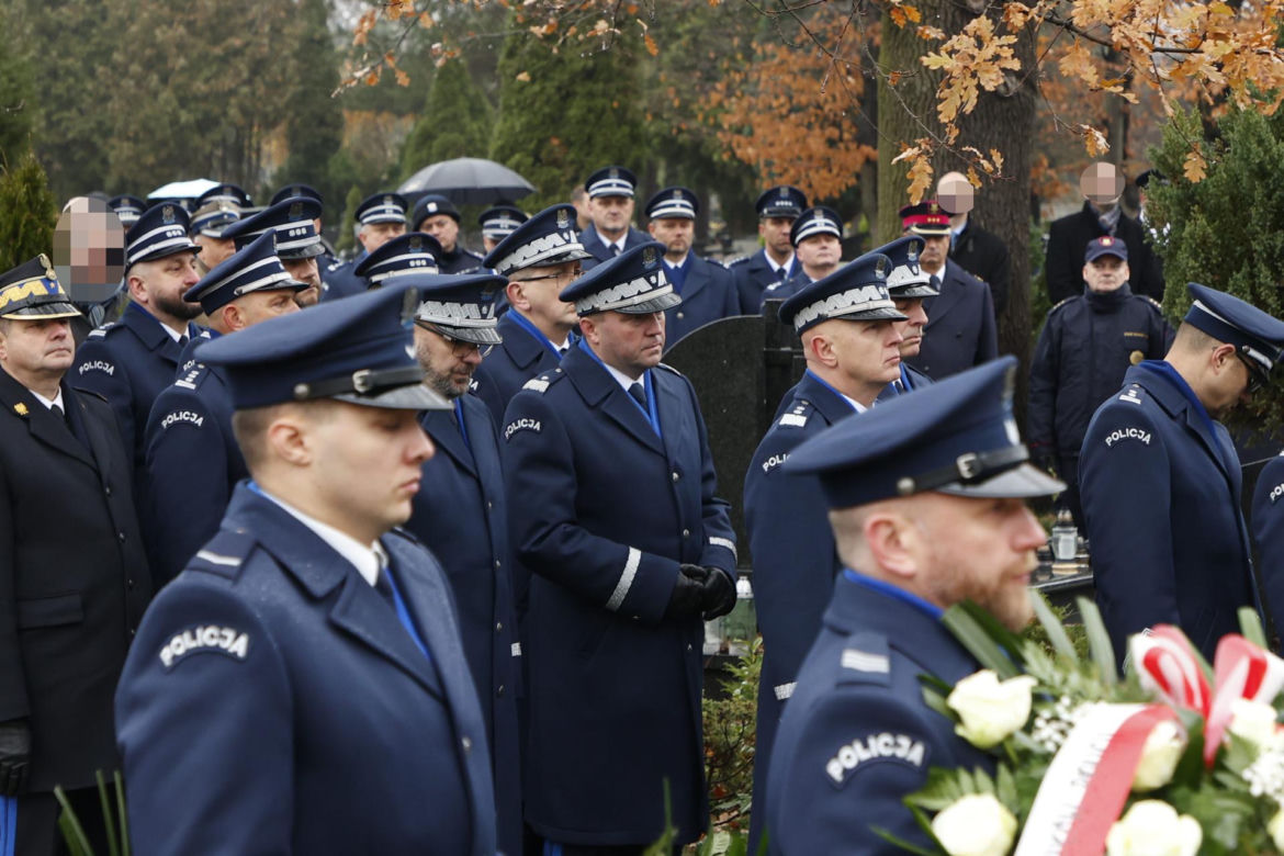 Pogrzeby zamordowanych policjantów z Wrocławia