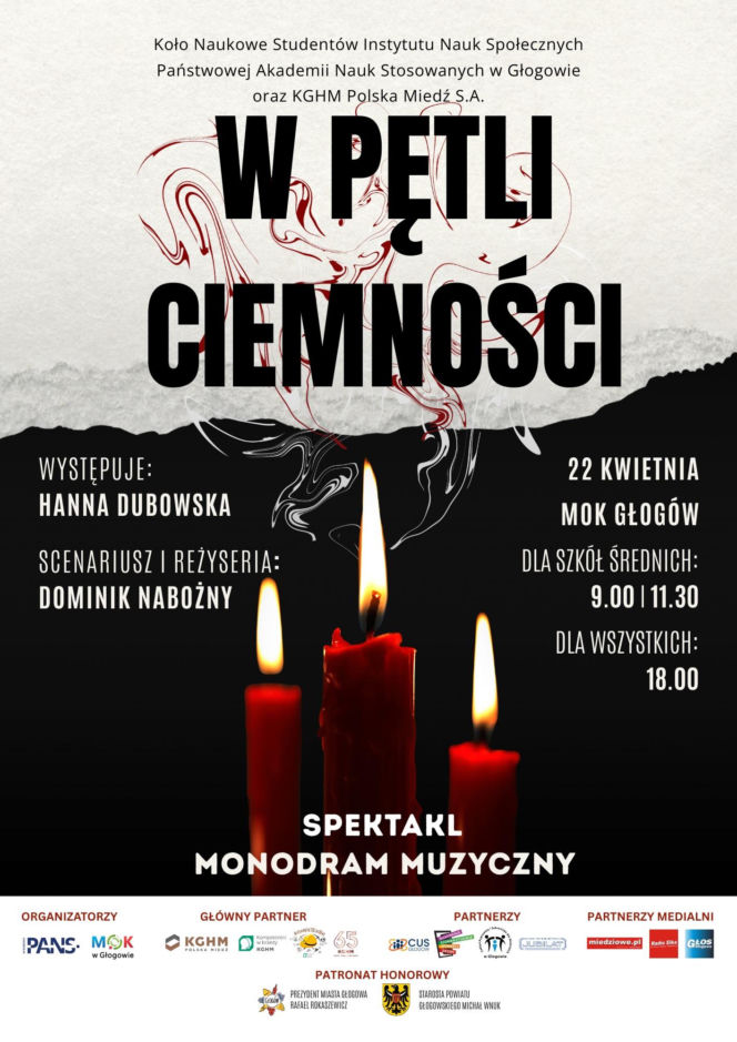 W pętli ciemności - plakat