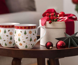 Naczynia z motywem świąteczym