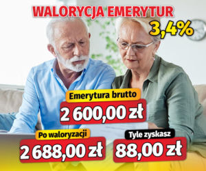 Dramatycznie niska waloryzacja emerytur w 2026 roku!