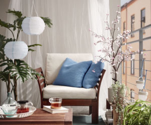 Balkon w bloku