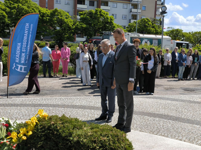 Święto patrona ANS w Lesznie