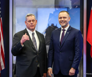 Nawrocki w zakładach Lockheed Martin