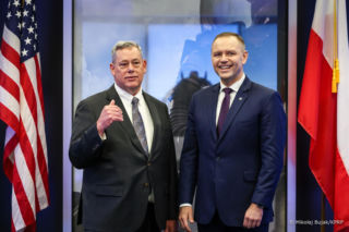 Nawrocki w zakładach Lockheed Martin