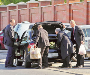 Prezes opłakuje mamę