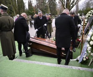 Pogrzeb Edwarda Linde-Lubaszenki