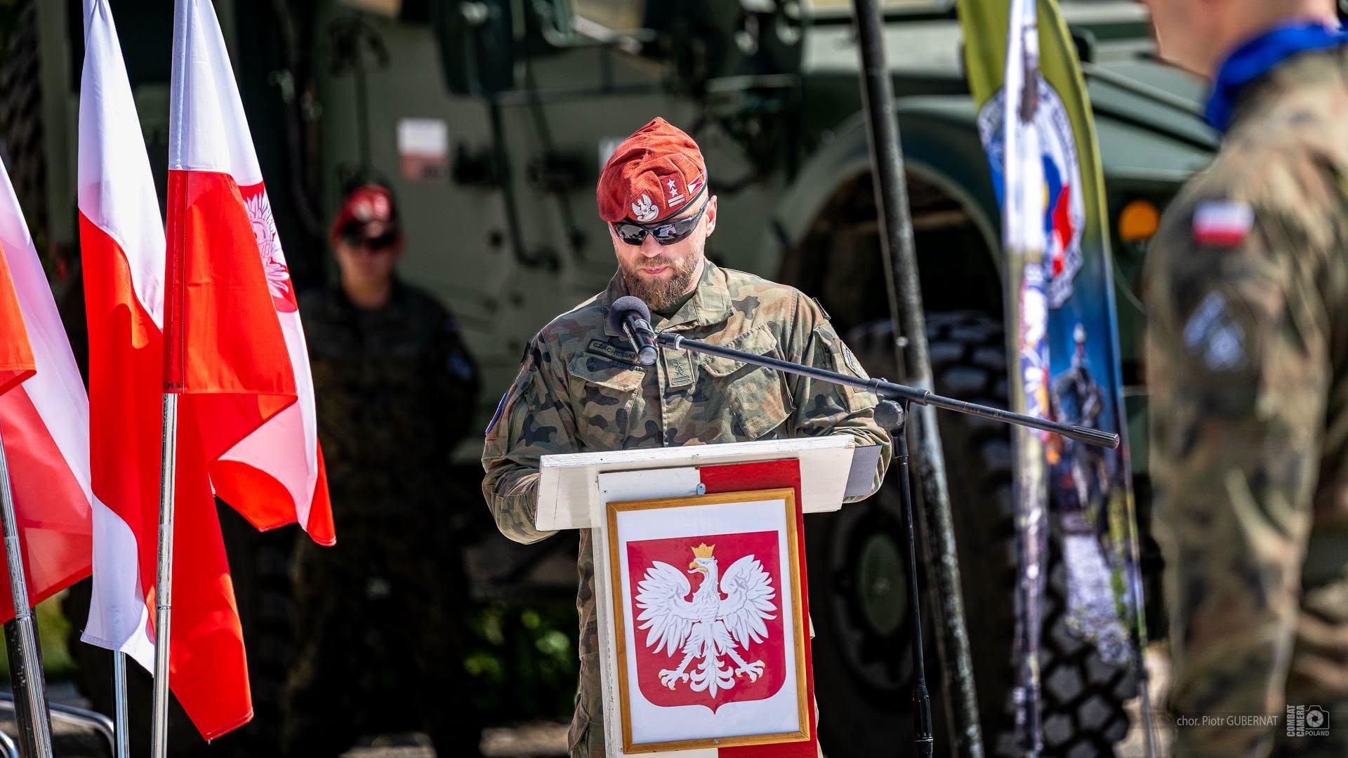 Zmiana dowódcy polskiego kontyngentu w Kosowie