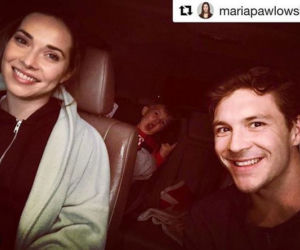 M jak miłość, Ania (Maria Pawłowska), Szymek (Staś Szczypiński), Marcin (Mikołaj Roznerski)