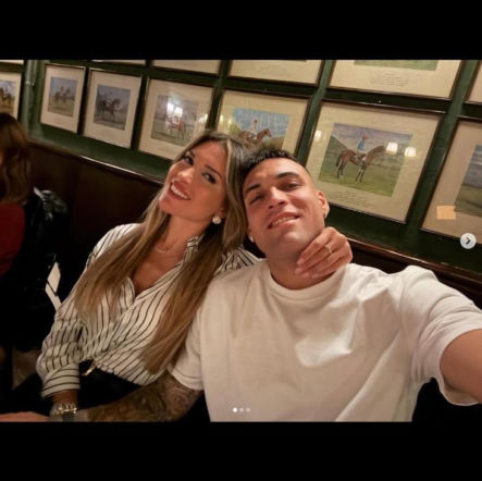 Agustina Gandolfo i Lautaro Martinez