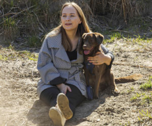 Pełczyńska-Nałęcz na siłowni. Tak wyglądał jej trening z psem