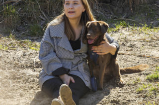 Pełczyńska-Nałęcz na siłowni. Tak wyglądał jej trening z psem