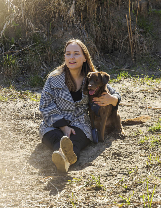 Pełczyńska-Nałęcz na siłowni. Tak wyglądał jej trening z psem