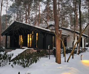 Krzysztof Miruś wyremontował leśny dom, który należał do Jerzego Połomskiego