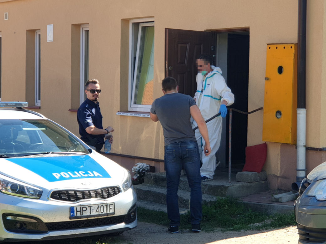 Miejsce zbrodni 9-miesięcznej Blanki z Olecka