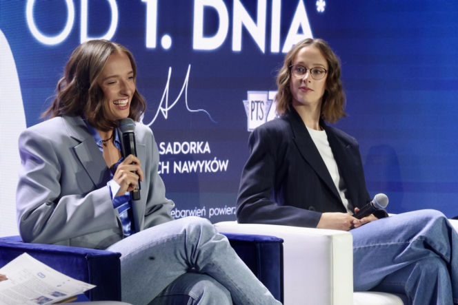 Iga i Agata Świątek na konferencji otwierającej kampanię Oral-B