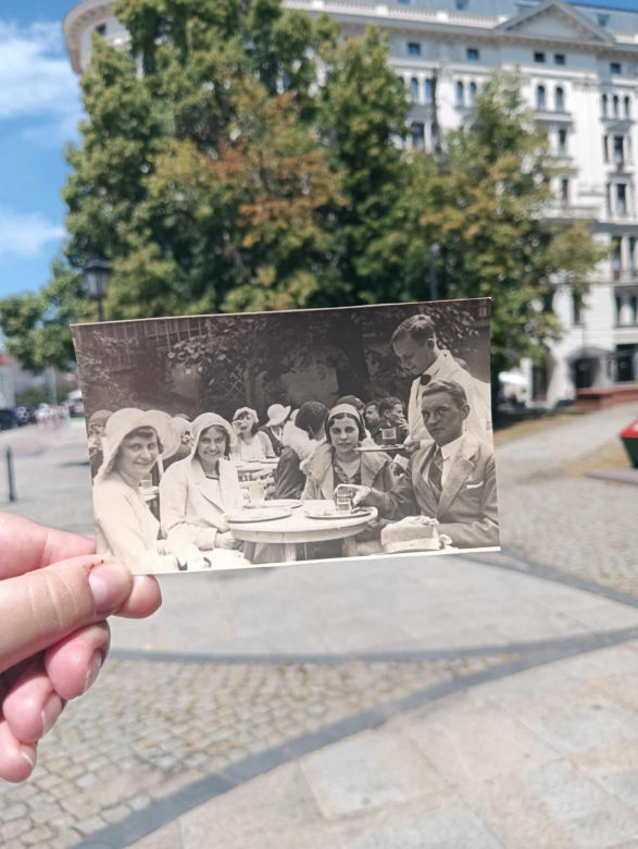 Kawowy ślad w centrum Warszawy
