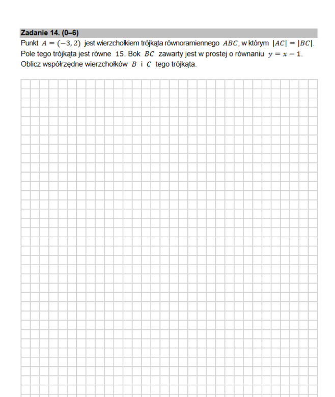 Matura matematyka poziom rozszerzony 2022 - arkusz CKE