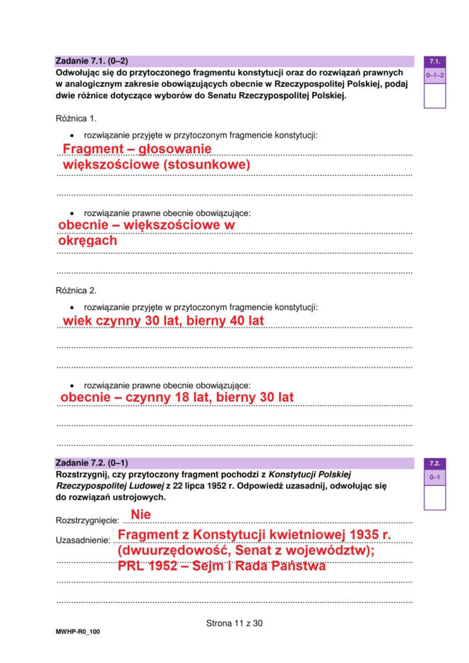 Matura 2026 z rozszerzonego WOS-u: odpowiedzi do wszystkich zadań z arkusza CKE 12.05.2026