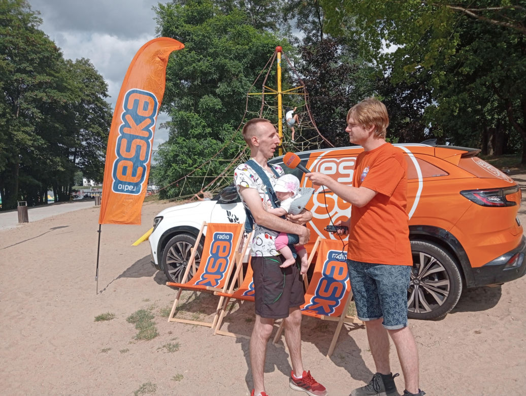 Eska Summer City Olsztyn. Pomarańczowa ekipa na Plaży Miejskiej