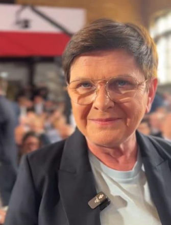 Beata Szydło na konwencji PiS