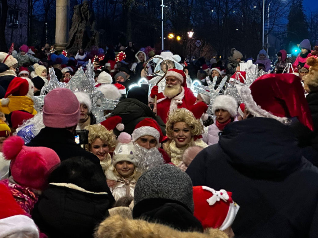 Orszak Świętego Mikołaja rozpoczął Magiczny Grudzień w Kielcach!
