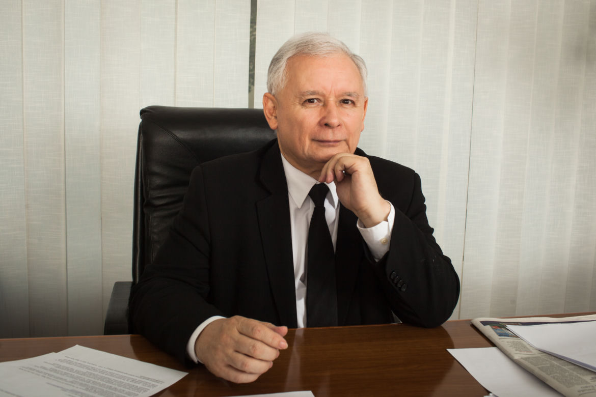 Tu będzie siedział Kaczyński
