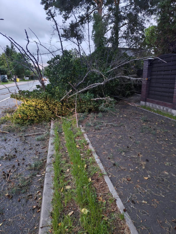 Burze nad Polską. Setki interwencji, tysiące domów bez prądu. IMGW ostrzega. Gdzie będzie najgorzej?