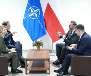 Sekretarz Generalny NATO Mark Rutte w Polsce