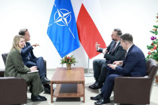 Sekretarz Generalny NATO Mark Rutte w Polsce