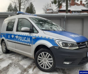 Radiowóz Volkswagen Caddy