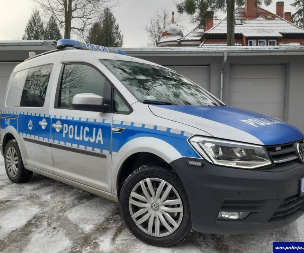 Radiowóz Volkswagen Caddy