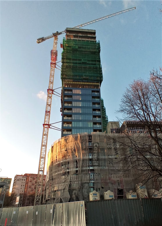 Budowa Hanza Tower