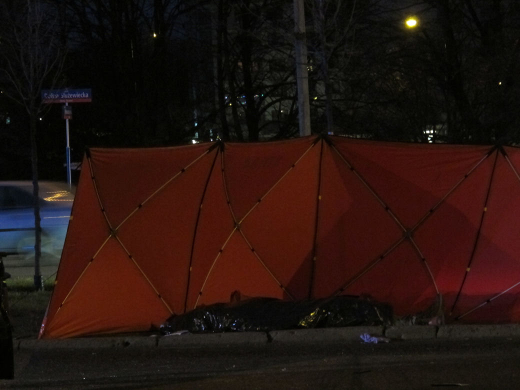 Śmiertelny wypadek w Dolinie Służewieckiej