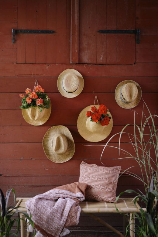 Pelargonie na 1001 sposobów – kapeluszowy kwietnik DIY