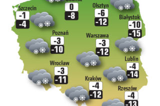 Pogoda w sobotę: Atak prawdziwej ZIMY! Mróz i śnieg atakują [MAPA]