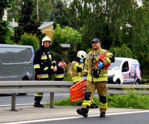 Wypadek w Jawczycach