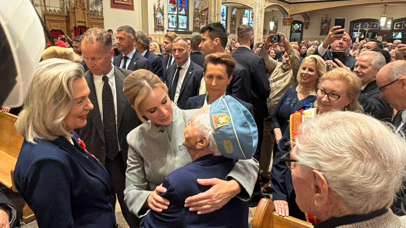 Para prezydencka w USA. Wzruszające sceny na Greenpoincie