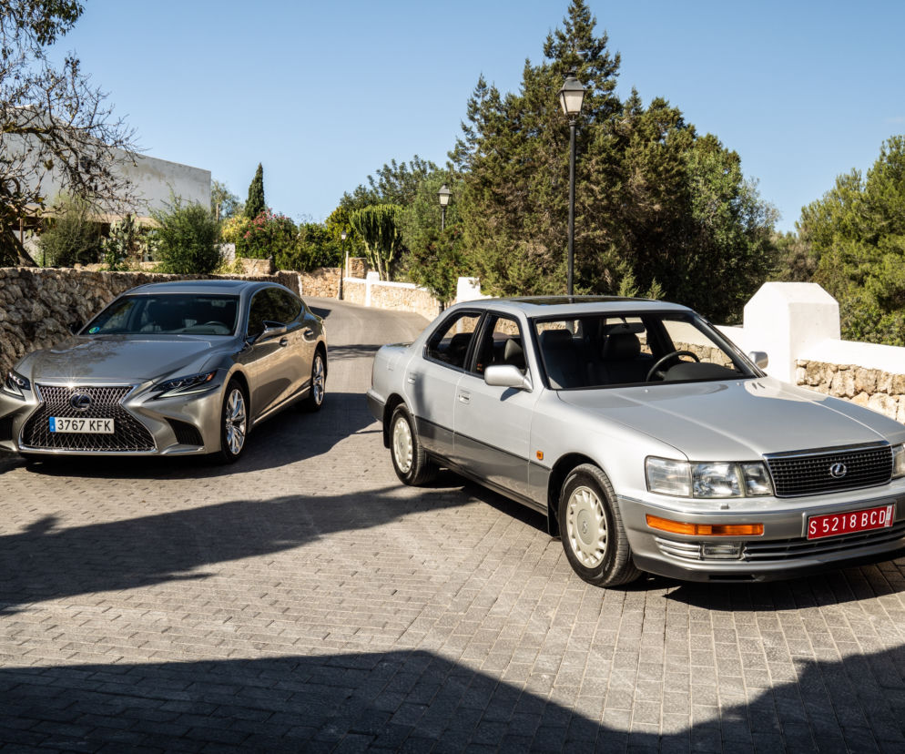 Lexus LS - pierwsza i piąta generacja