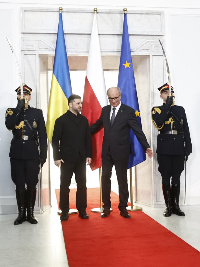 Wołodymyr Zełenski w polskim Sejmie