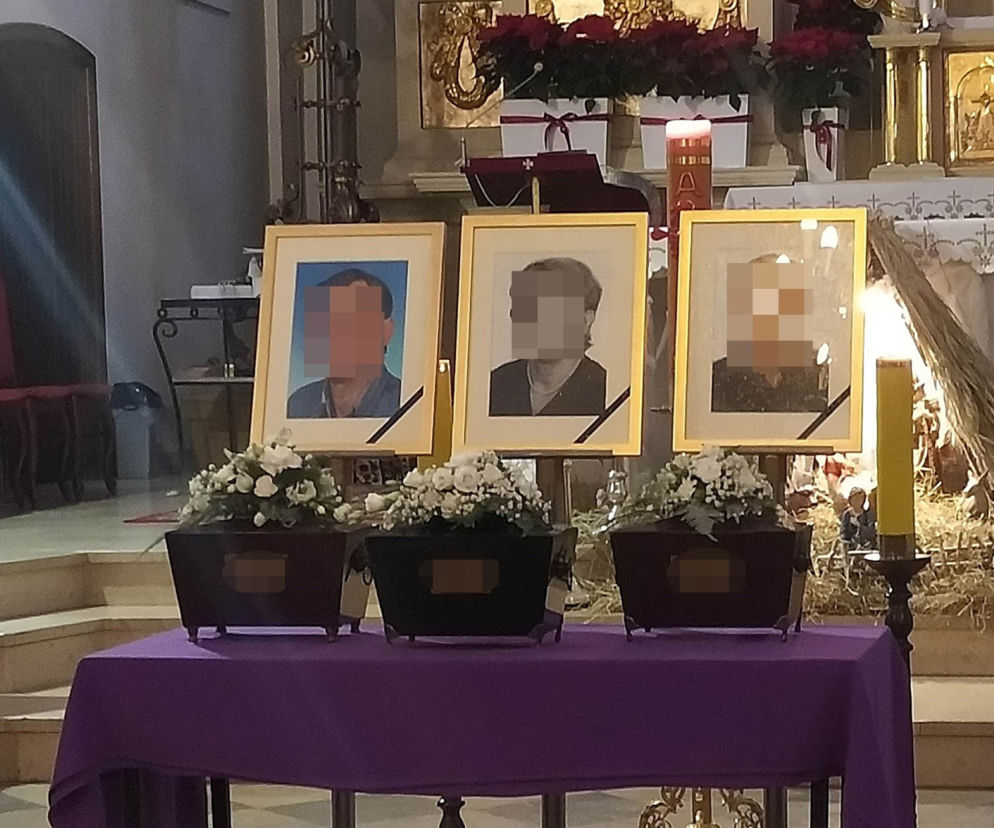 Zmarła rodzina z Siedlce spoczęła w jednym grobie
