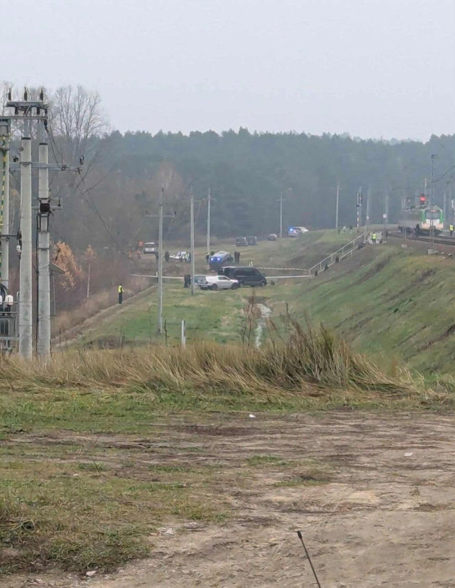 Uszkodzone tory rejonie Życzyna w powiecie Garwolińskim