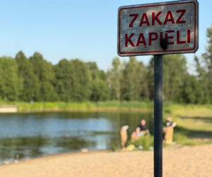 6-latka pod wodą pod Otwockiem