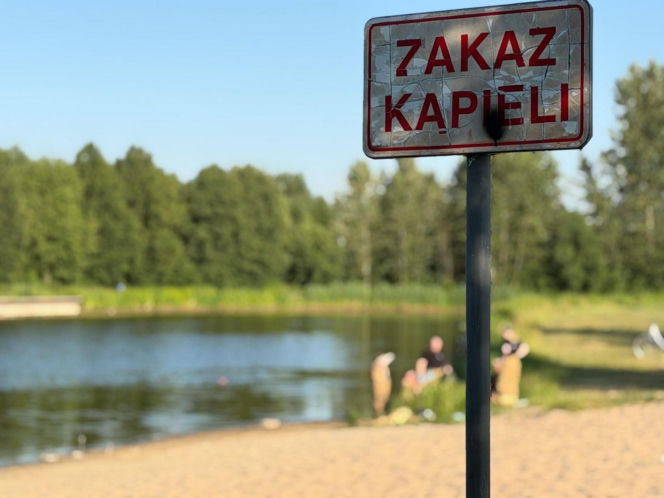 6-latka pod wodą pod Otwockiem