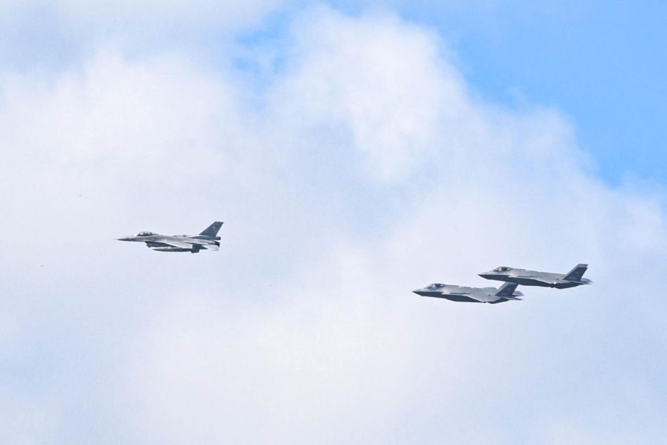 Nad Polską przeleciały ultranowoczesne myśliwce F-35!