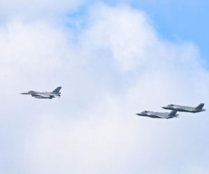 Nad Polską przeleciały ultranowoczesne myśliwce F-35!
