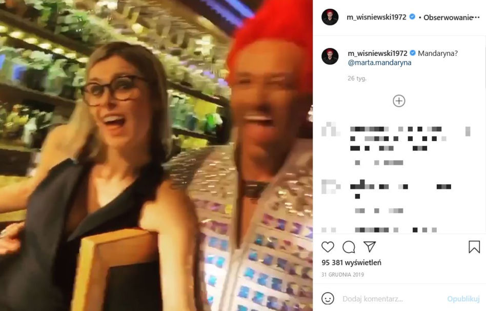 Piąta żona Michała Wiśniewskiego jest na Instagramie