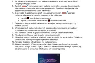 Matura 2026 CHEMIA rozszerzona: Arkusze CKE i odpowiedzi - sprawdź, czy zdałeś! 13.05.2026